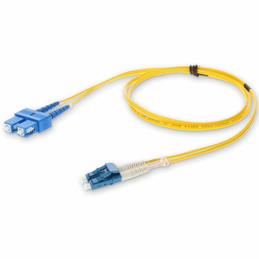 AddOn Fiber Optic Duplex Patch Network Cable ADD-SC-LC-2M9SMF