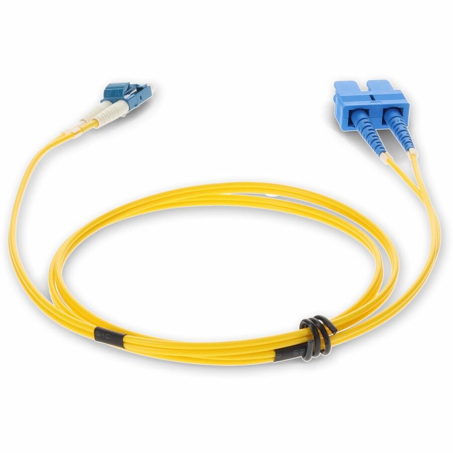 AddOn Fiber Optic Duplex Patch Network Cable ADD-SC-LC-2M9SMF