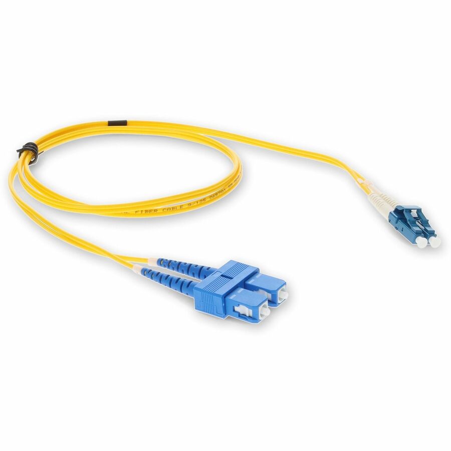 AddOn Fiber Optic Duplex Patch Network Cable ADD-SC-LC-2M9SMF