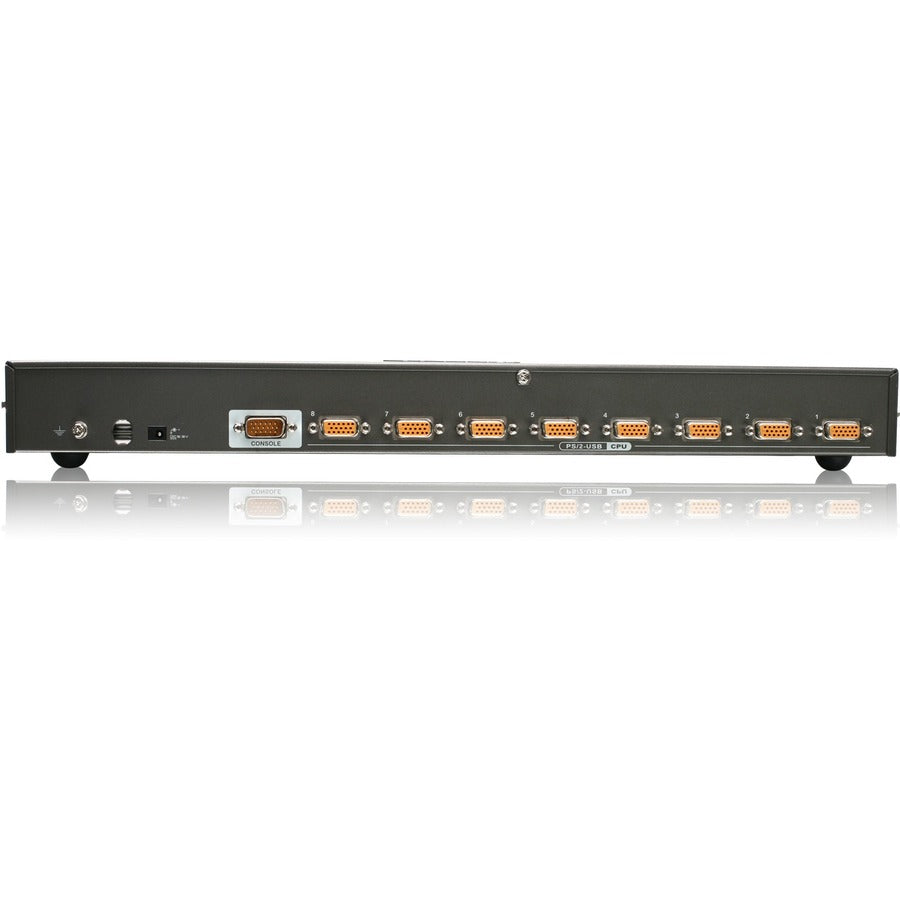 IOGEAR 8-Port USB PS/2 Combo VGA DisplayPort KVM Kit GCS1808DPKITU