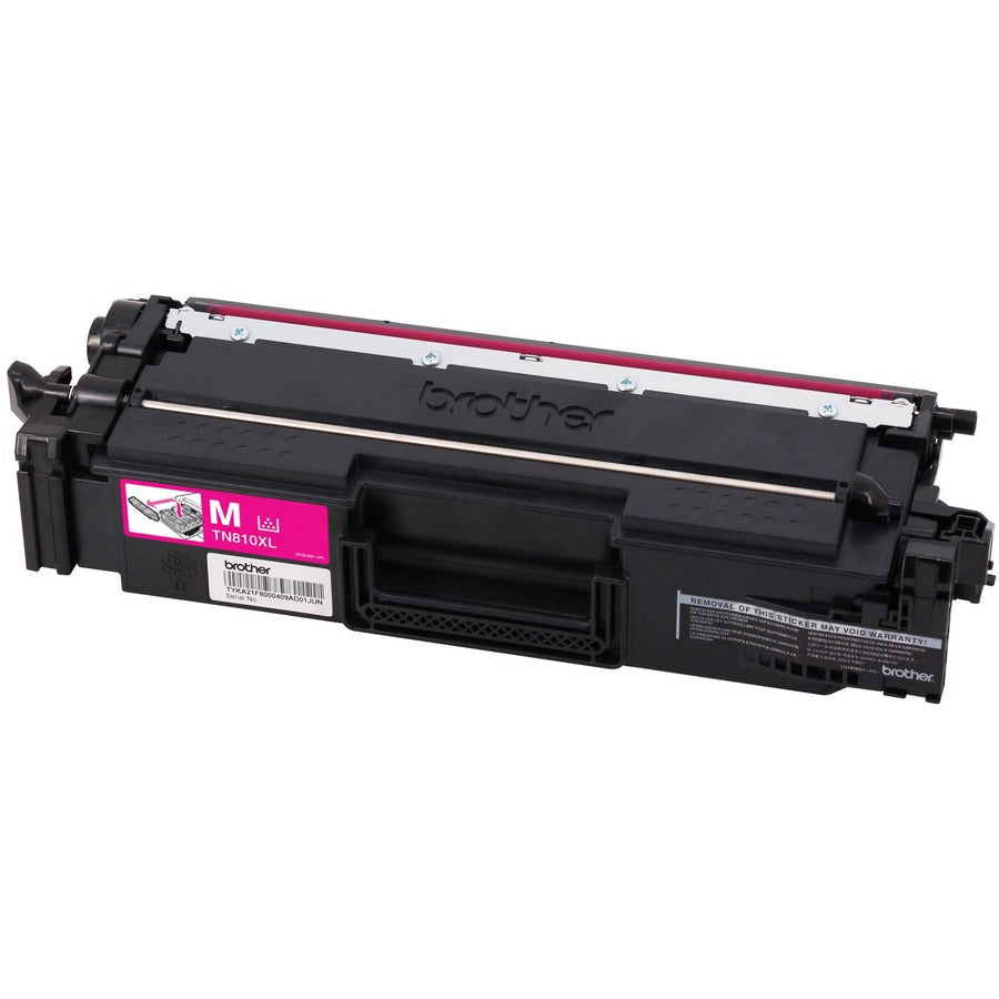 Brother TN810XLM Original High Yield Laser Toner Cartridge - Magenta - 1 Each TN810XLM