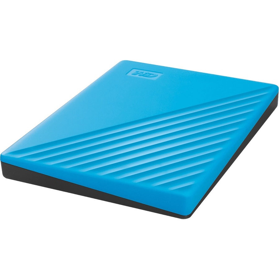 WD My Passport WDBYVG0010BBL-WESN 1 TB Portable Hard Drive - External - Sky WDBYVG0010BBL-WESN