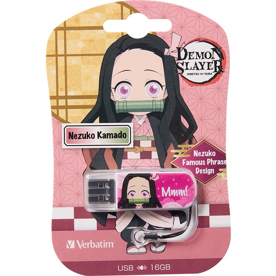 Verbatim 16GB Demon Slayer USB Flash Drive- Nezuko 71255