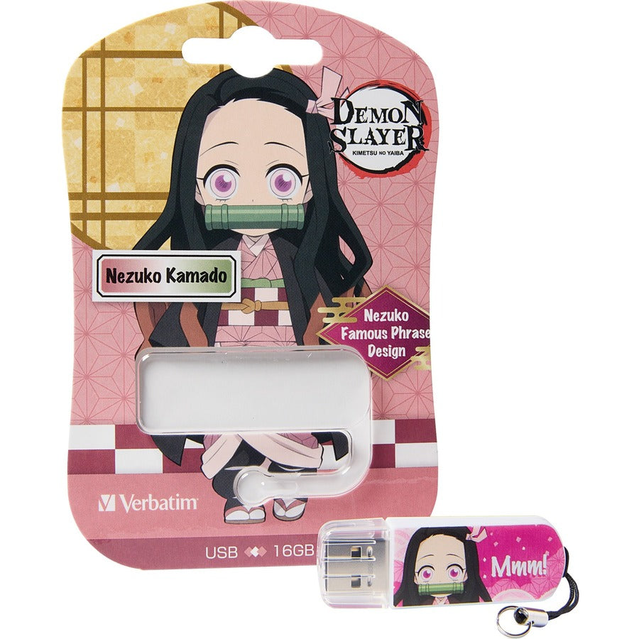 Verbatim 16GB Demon Slayer USB Flash Drive- Nezuko 71255