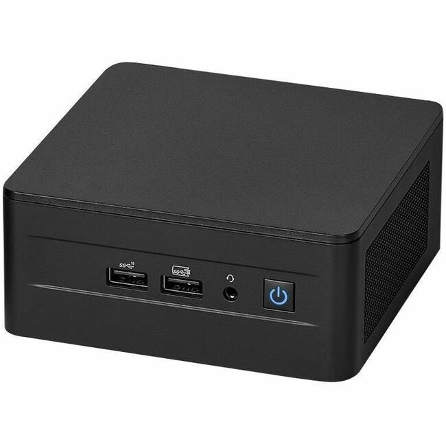 Asus NUC 13 Pro NUC13ANKi3 Barebone System - Socket BGA-1744 - 1 x Processor Support - 1 x Intel Core i3 13th Gen i3-1315U Hexa-core (6 Core) 90AB3ANK-MR4100