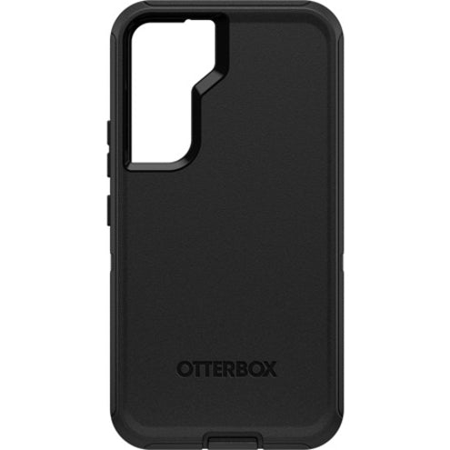 OtterBox Defender Rugged Carrying Case (Holster) Samsung Galaxy S22 Smartphone - Black 77-86380