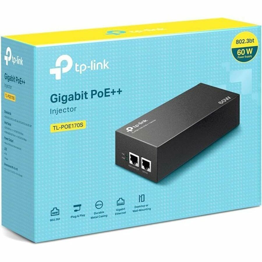 TP-Link POE170S 60W PoE++ Injector POE170S