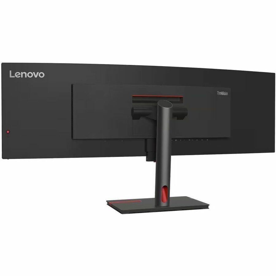 Lenovo ThinkVision P49W-30 49" Class Dual Quad HD (DQHD) Curved Screen LED Monitor - 32:9 - Raven Black 63DBRAR1US