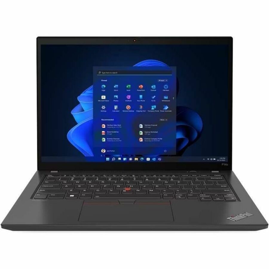 Lenovo ThinkPad P14s Gen 4 21K50012US 14" Mobile Workstation - WUXGA - AMD Ryzen 7 PRO 7840U - 16 GB - 512 GB SSD - English Keyboard - Villi Black 21K50012US