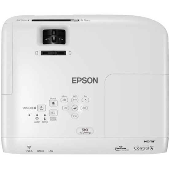 Epson PowerLite X49 LCD Projector - 4:3 - Ceiling Mountable V11H982020