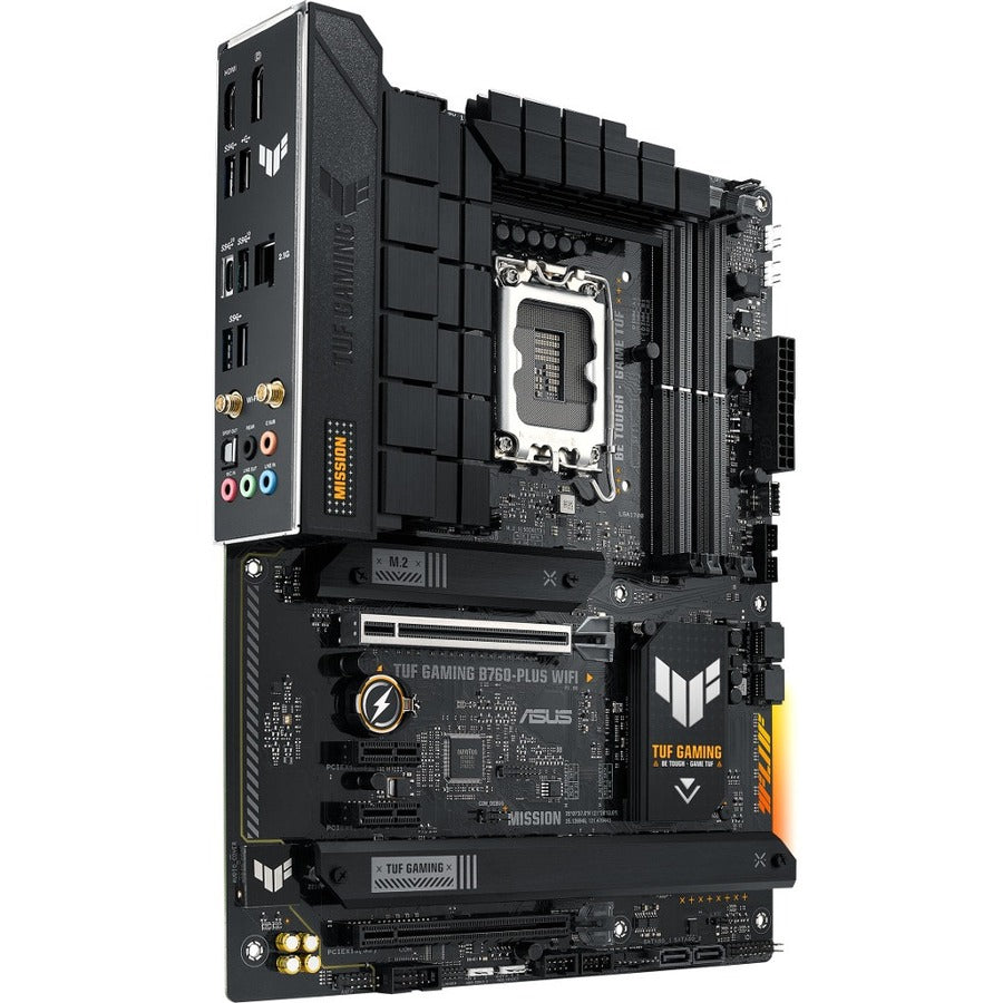 TUF GAMING B760-PLUS WIFI Gaming Desktop Motherboard - Intel B760 Chipset - Socket LGA-1700 - ATX TUF GAMING B760-PLUS WIFI