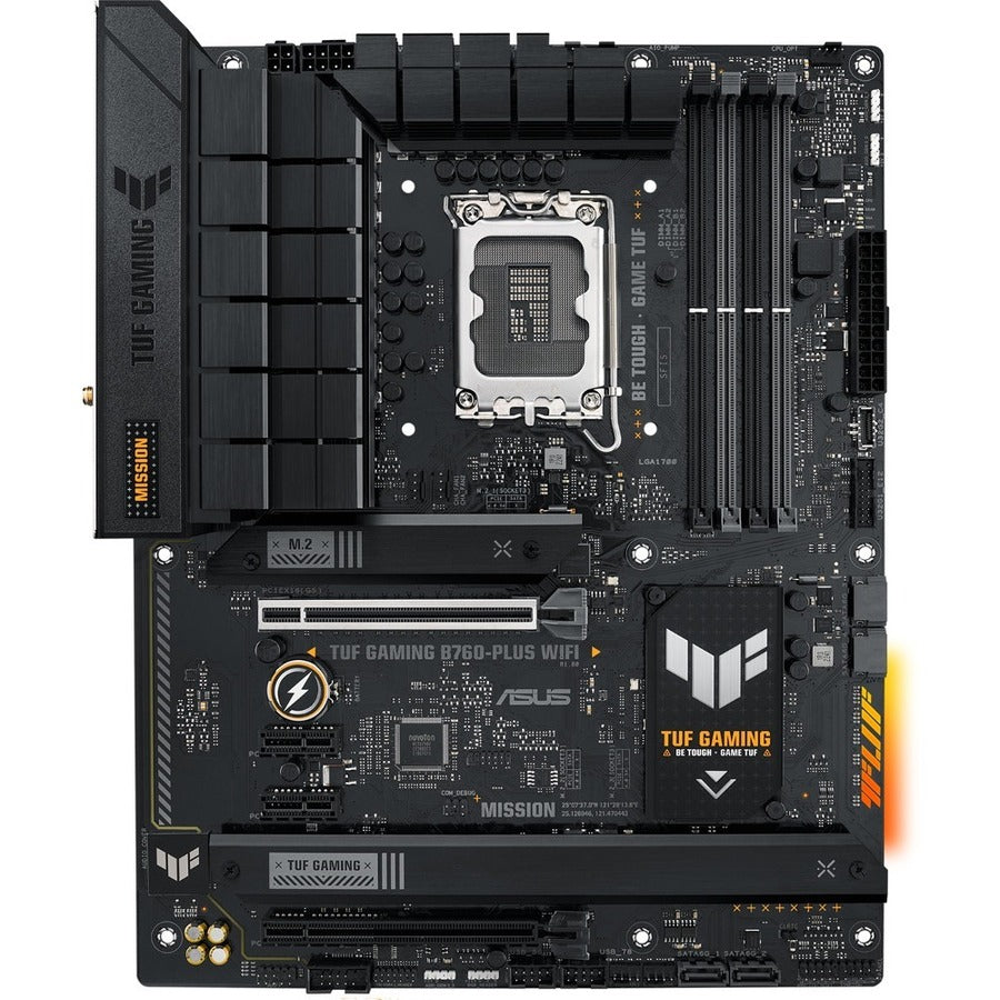 TUF GAMING B760-PLUS WIFI Gaming Desktop Motherboard - Intel B760 Chipset - Socket LGA-1700 - ATX TUF GAMING B760-PLUS WIFI