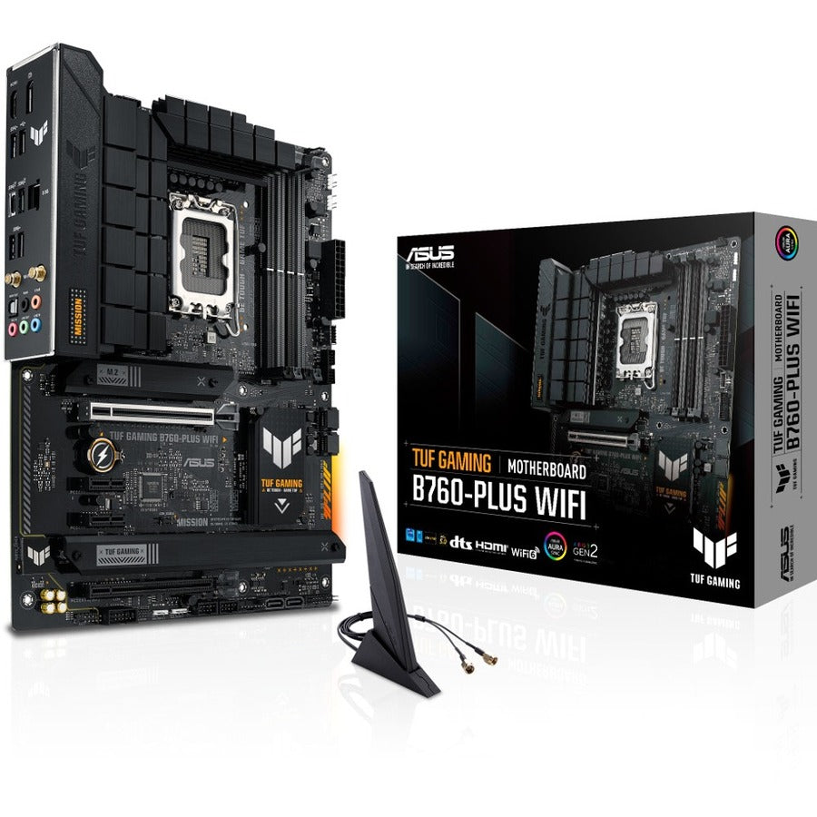 TUF GAMING B760-PLUS WIFI Gaming Desktop Motherboard - Intel B760 Chipset - Socket LGA-1700 - ATX TUF GAMING B760-PLUS WIFI