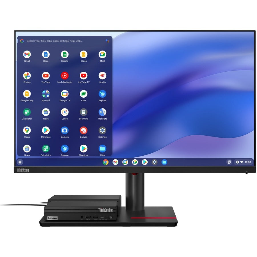 Lenovo ThinkCentre M60q 12C6000BUS Chromebox - Intel Core i5 12th Gen i5-1235U - 8 GB - 128 GB SSD - Tiny - Black 12C6000BUS