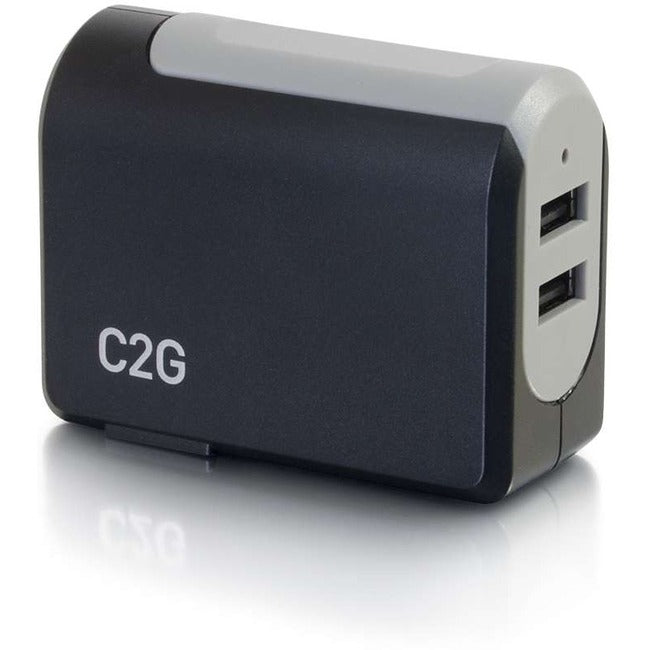 Legrand 2-Port USB A Wall Charger - Dual Port USB Power Adapter - 5V/4.8A 20276