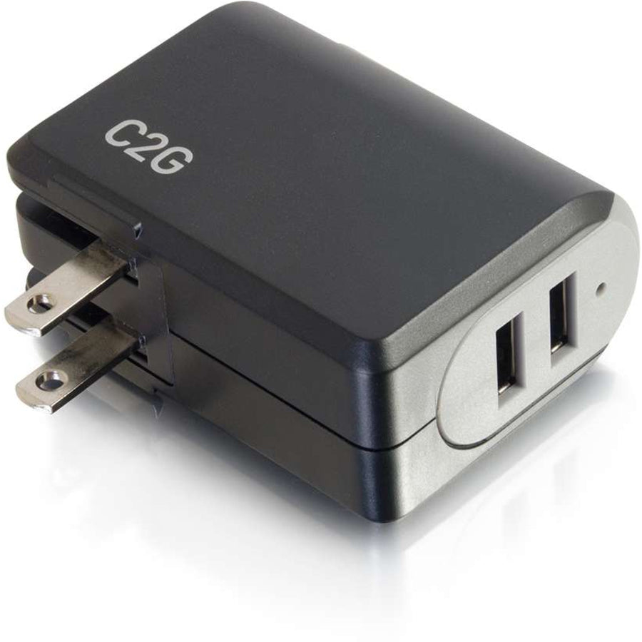 Legrand 2-Port USB A Wall Charger - Dual Port USB Power Adapter - 5V/4.8A 20276