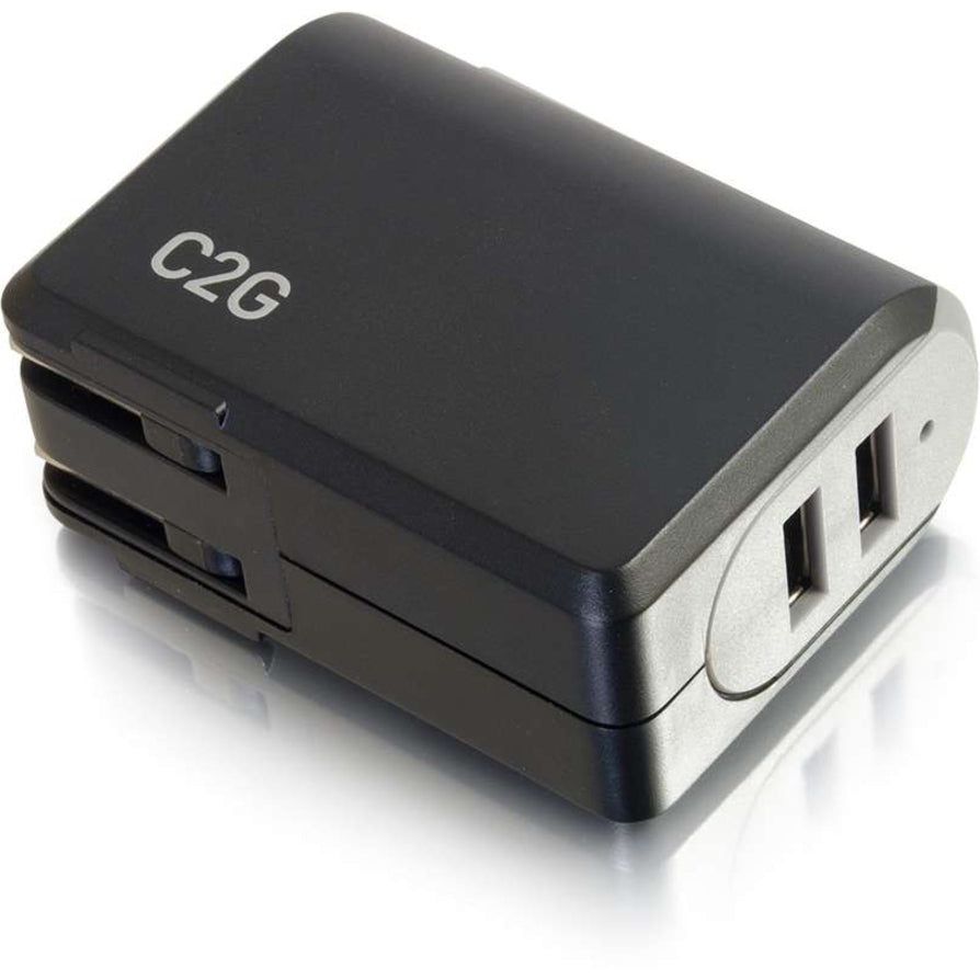 Legrand 2-Port USB A Wall Charger - Dual Port USB Power Adapter - 5V/4.8A 20276