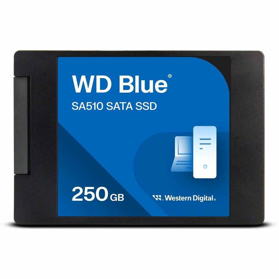 WD Blue SA510 WDS250G3B0A-00AXR0 250 GB Solid State Drive - 2.5" Internal - SATA (SATA/600) WDS250G3B0A-00AXR0