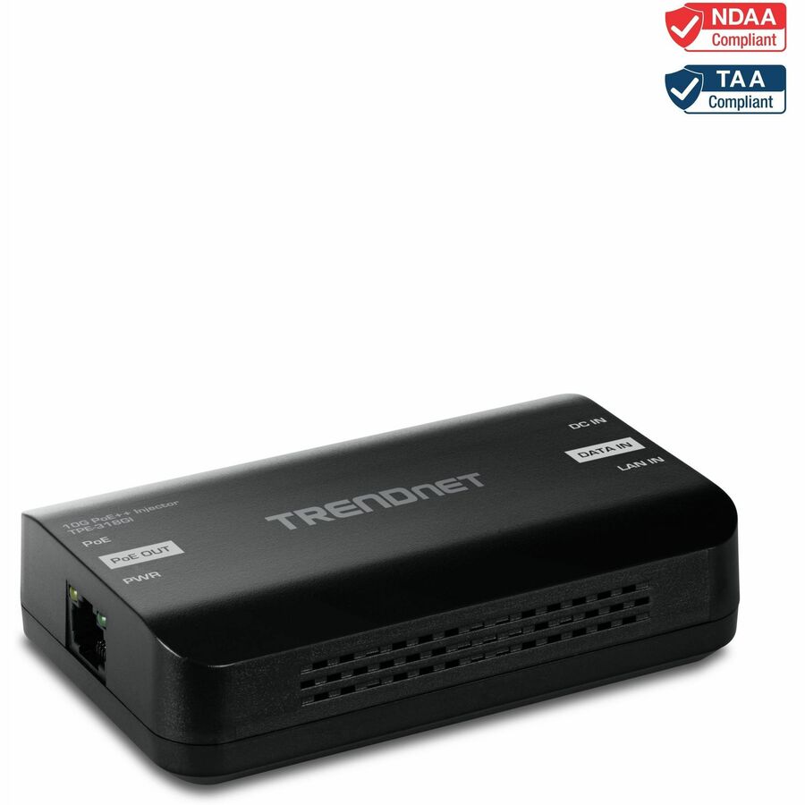 TRENDnet 10G PoE++ Injector TPE-318GI