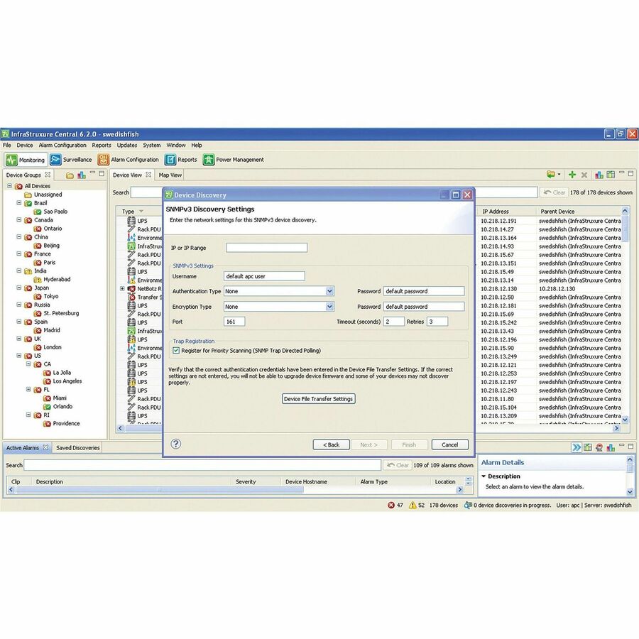 APC by Schneider Electric StruxureWare Data Center Expert - License - 25 Node AP9525