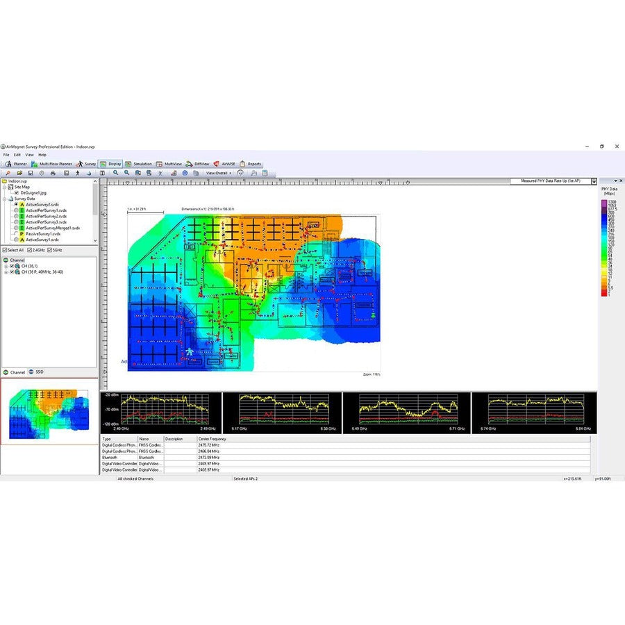 NetAlly AirMagnet Survey Express - License - 1 User AM/B4010