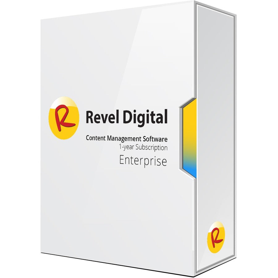 ViewSonic Revel Digital Enterprise Version - Subscription Plan License Key - 1 Device - 1 Year SW-093