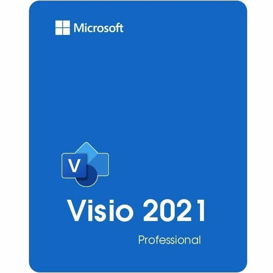 Microsoft Visio 2021 Pro - License - 1 PC D87-07606