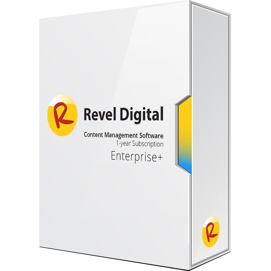 ViewSonic Revel Digital CMS Enterprise+ - Subscription Plan License Key - 1 Device - 1 Year SW-094