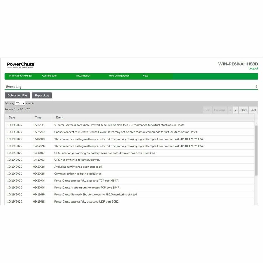 APC by Schneider Electric Digital license, PowerChute Network Shutdown for Virtualization and HCI, 1 year license SWPCNS1Y-DIGI