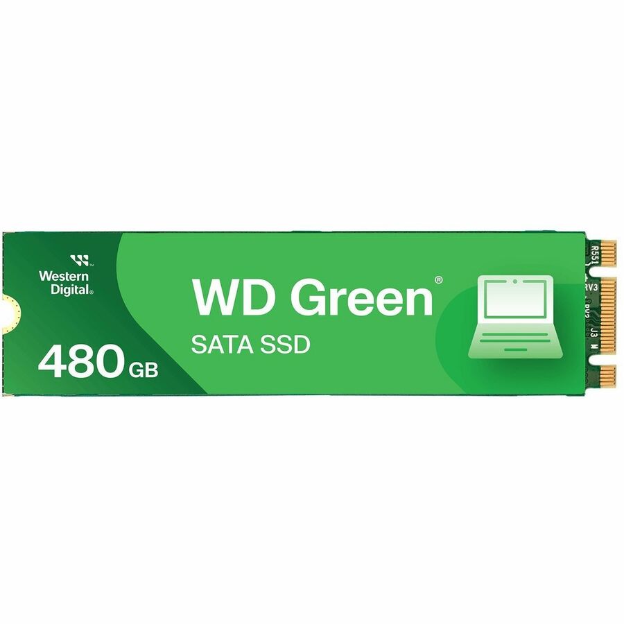 WD WDS480G3G0B-00BJF0 480 GB Solid State Drive - M.2 2280 Internal - SATA (SATA/600) WDS480G3G0B-00BJF0