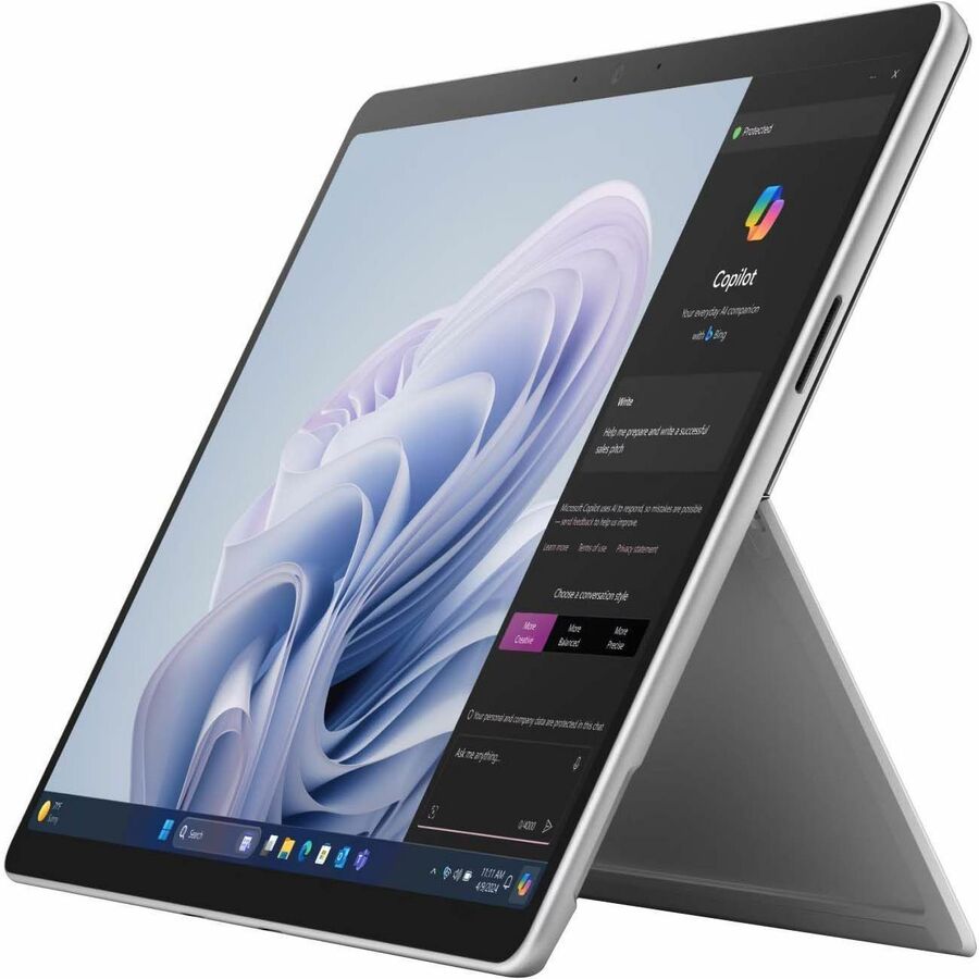 Microsoft Surface Pro 10 Tablet - 13" - vPro Technology - 64 GB - 1 TB SSD - Windows 11 - 5G - Platinum EP2-26314