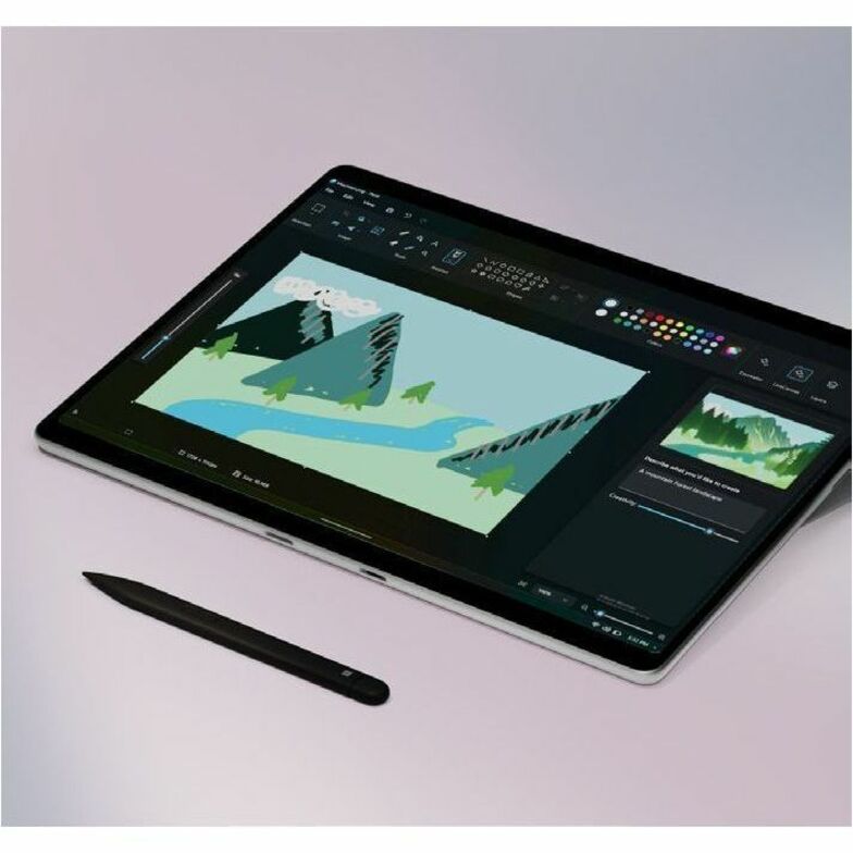 Microsoft Surface Pro 11 Copilot+ PC Tablet - 13" - Qualcomm X elite - 16 GB - 512 GB SSD - Windows 11 - 5G - Platinum ZFB-00001