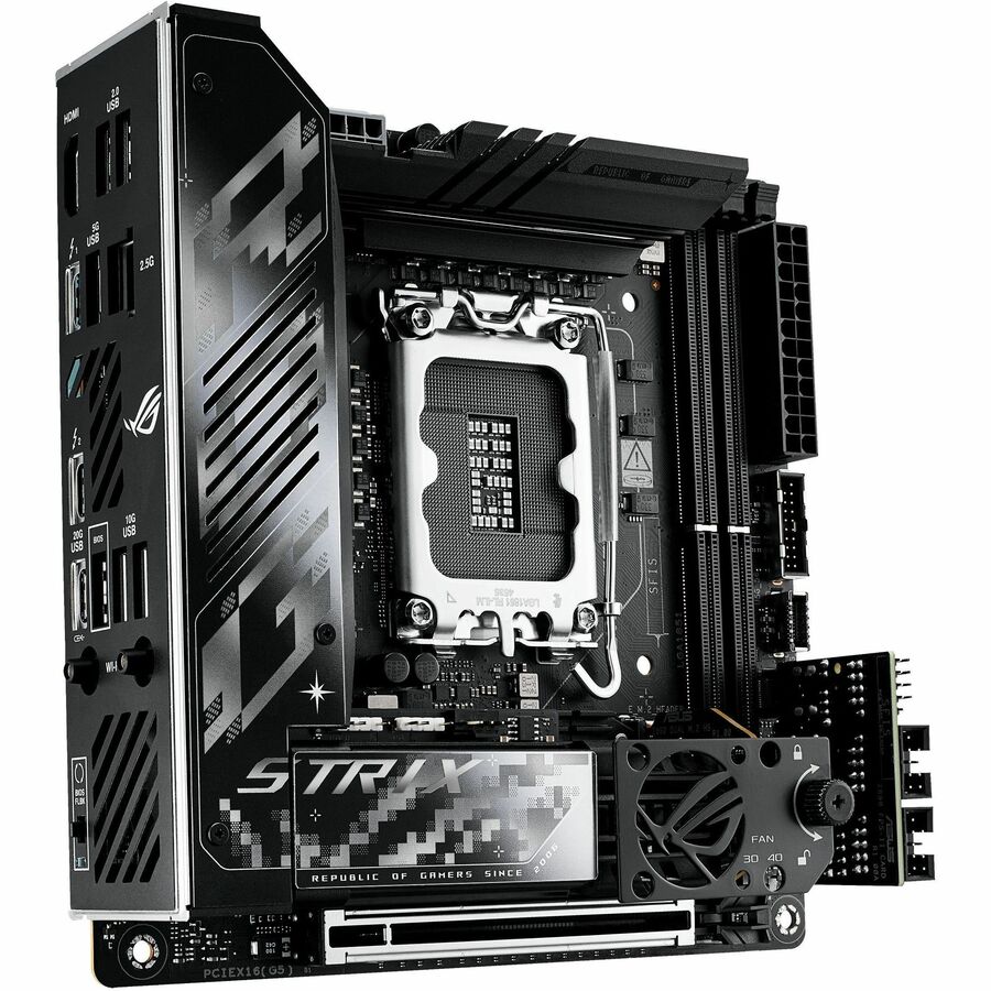 Asus ROG Strix STRIX Z890-I GAMING WIFI Gaming Desktop Motherboard - Intel Z890 Chipset ROG-STRIXZ890-IGAMINGWIFI