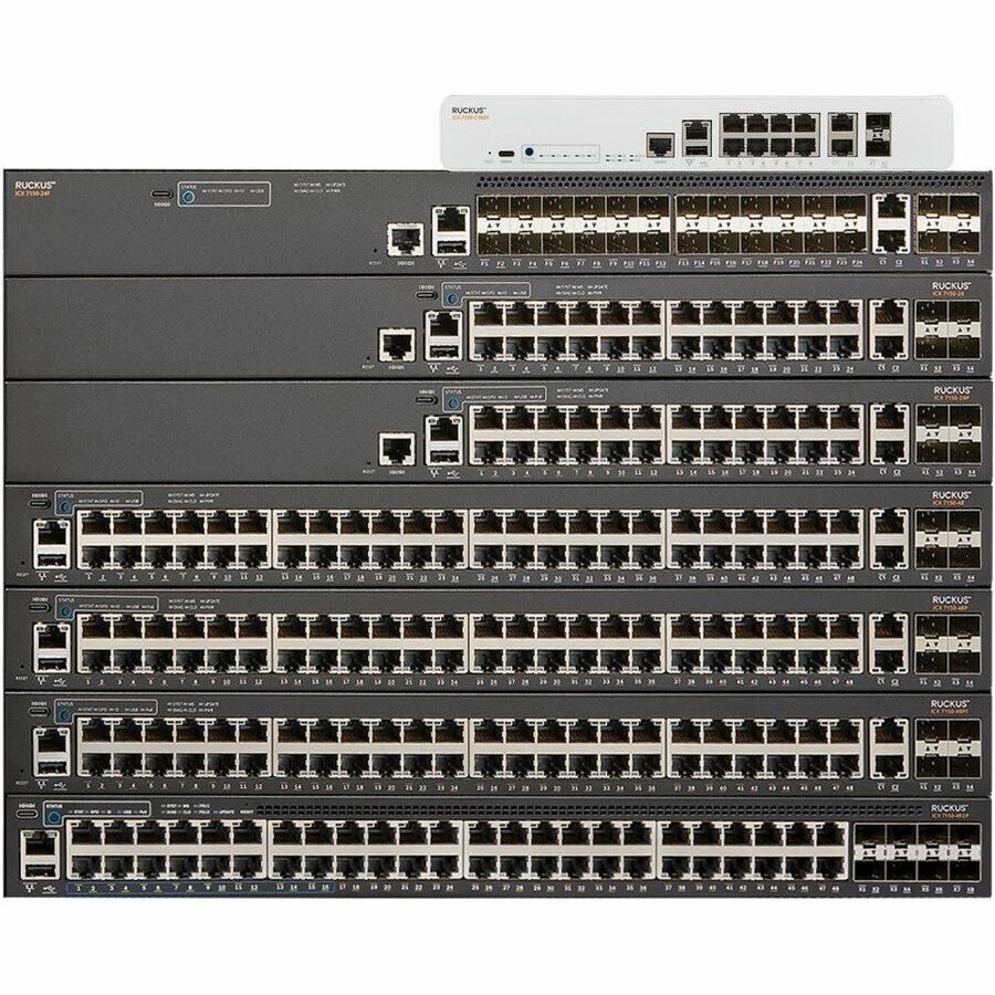 RUCKUS ICX 7150 Enterprise-Class Stackable Access Switch ICX7150-48PF-2X10G