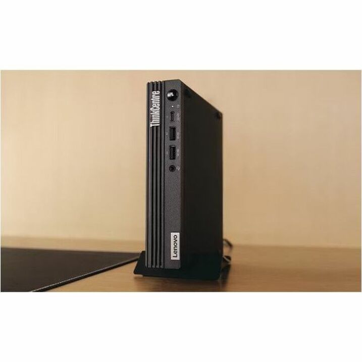 Lenovo ThinkCentre M75q Gen 5 12RQ000KCA Desktop Computer - AMD Ryzen 5 PRO 8500GE - 16 GB - 512 GB SSD - Tiny - Black 12RQ000KCA