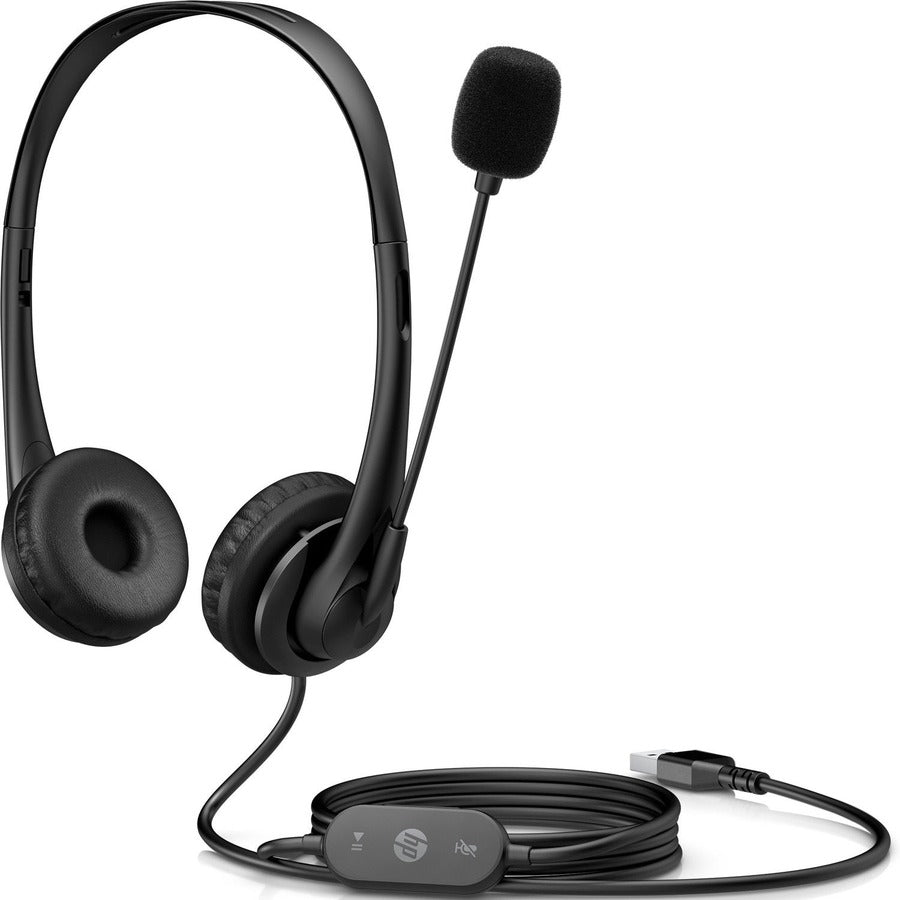 HP Stereo USB Headset G2 428K6AA