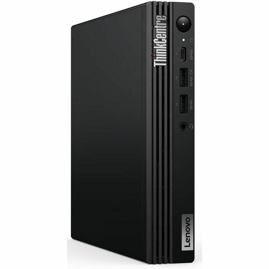 Lenovo ThinkCentre M70q Gen 5 12TD001SCA Desktop Computer - Intel Core i7 14th Gen i7-14700T - vPro Technology - 32 GB - 1 TB SSD - Tiny - Black 12TD001SCA