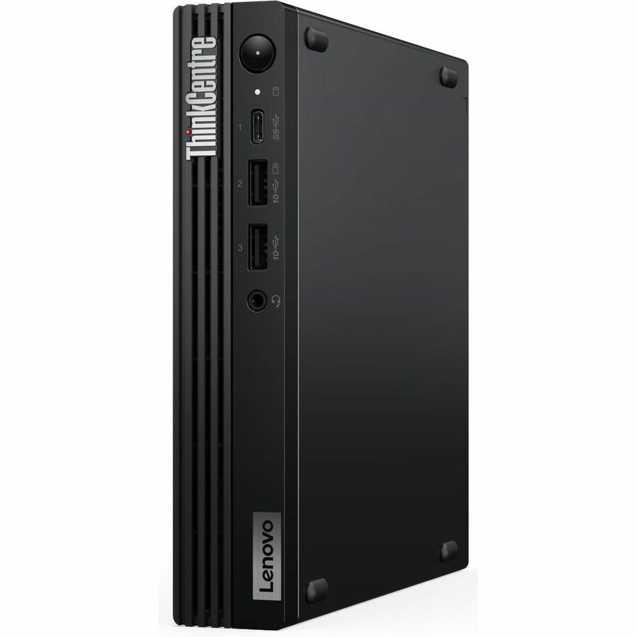 Lenovo ThinkCentre M70q Gen 5 12TD001SCA Desktop Computer - Intel Core i7 14th Gen i7-14700T - vPro Technology - 32 GB - 1 TB SSD - Tiny - Black 12TD001SCA