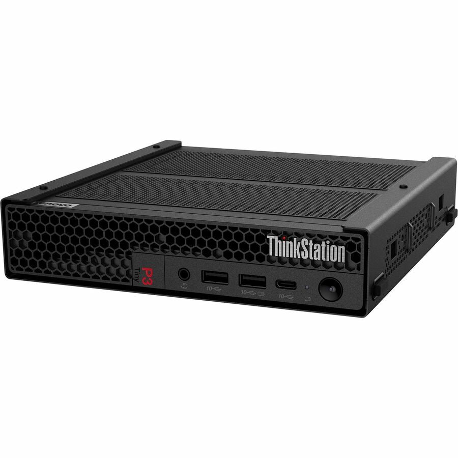 Lenovo ThinkStation P3 30H0006VCA Workstation - 1 x Intel Core i9 14th Gen i9-14900 - vPro Technology - 16 GB - 512 GB SSD - Tiny - Black 30H0006VCA