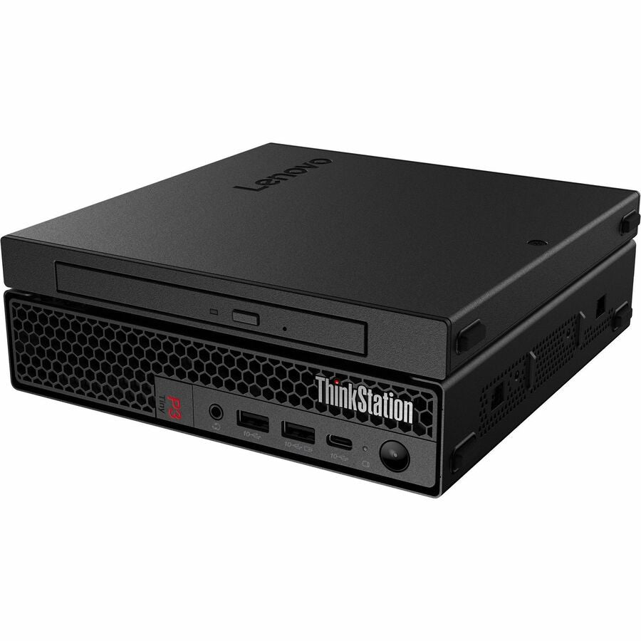 Lenovo ThinkStation P3 30H0006VCA Workstation - 1 x Intel Core i9 14th Gen i9-14900 - vPro Technology - 16 GB - 512 GB SSD - Tiny - Black 30H0006VCA