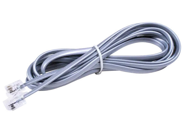 Generic Telephone Line Cord 7' - Satin Coloured