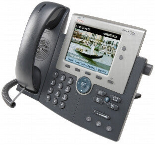 Cisco Unified 7945G IP Phone - Desktop, Wall Mountable - Dark Gray, Silver CP-7945G