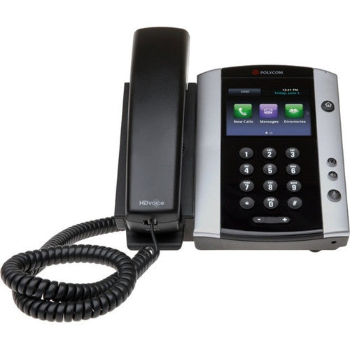 Poly VVX 501 IP Phone - Corded - Wall Mountable - Black 2200-48500-025