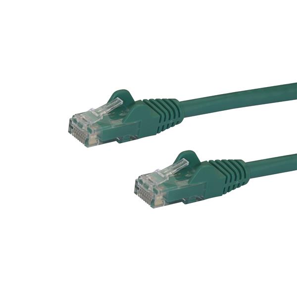 StarTech.com 3ft CAT6 Ethernet Cable - Green Snagless Gigabit - 100W PoE UTP 650MHz Category 6 Patch Cord UL Certified Wiring/TIA N6PATCH3GN