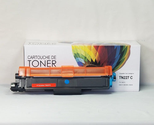 Compatible Brother TN227 Toner Cartridge - Cyan - Balloon Brand