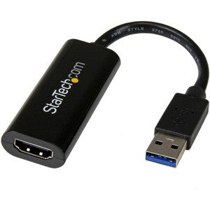 StarTech.com Adaptateur USB 3.0 vers HDMI, convertisseur d'adaptateur d'affichage USB vers HDMI fin 1080p pour moniteur, carte graphique externe, Windows uniquement USB32HDES