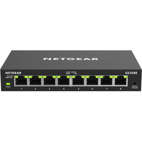 Netgear GS308E commutateur Ethernet GS308E-100NAS