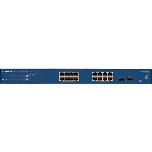 NETGEAR 16-Port Smart Managed Pro Switch, GS716T GS716T-300NAS