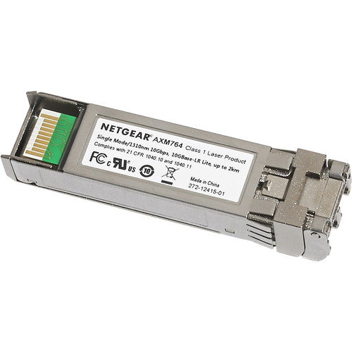 Module monomode Netgear ProSAFE 10 Gigabit Base-LR Lite SFP+ AXM764-10000S