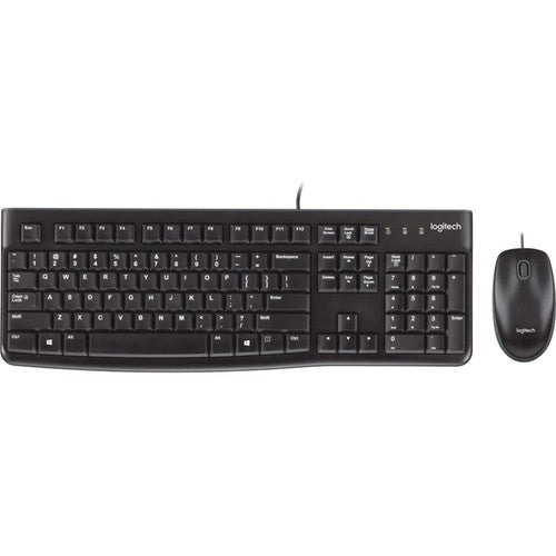 Logitech MK120 Corded Keyboard And Mouse Combo 920-010020